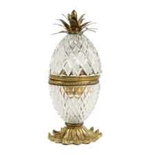Crystal Pineapple Table Lighter