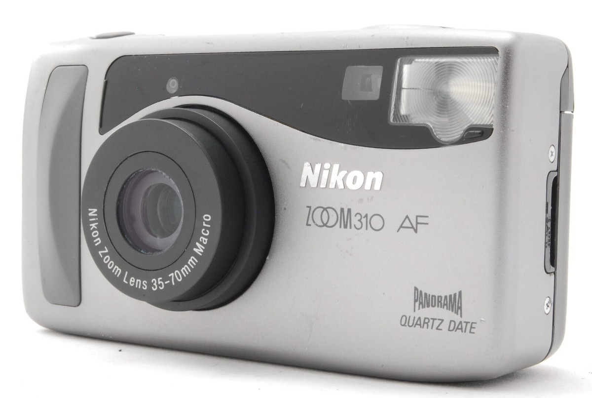 Nikon ZOOM 310 QD コンパクトフィルムカメラ EXC+5] Nikon Zoom 310 AF Silver Panorama QD Point & Shoot