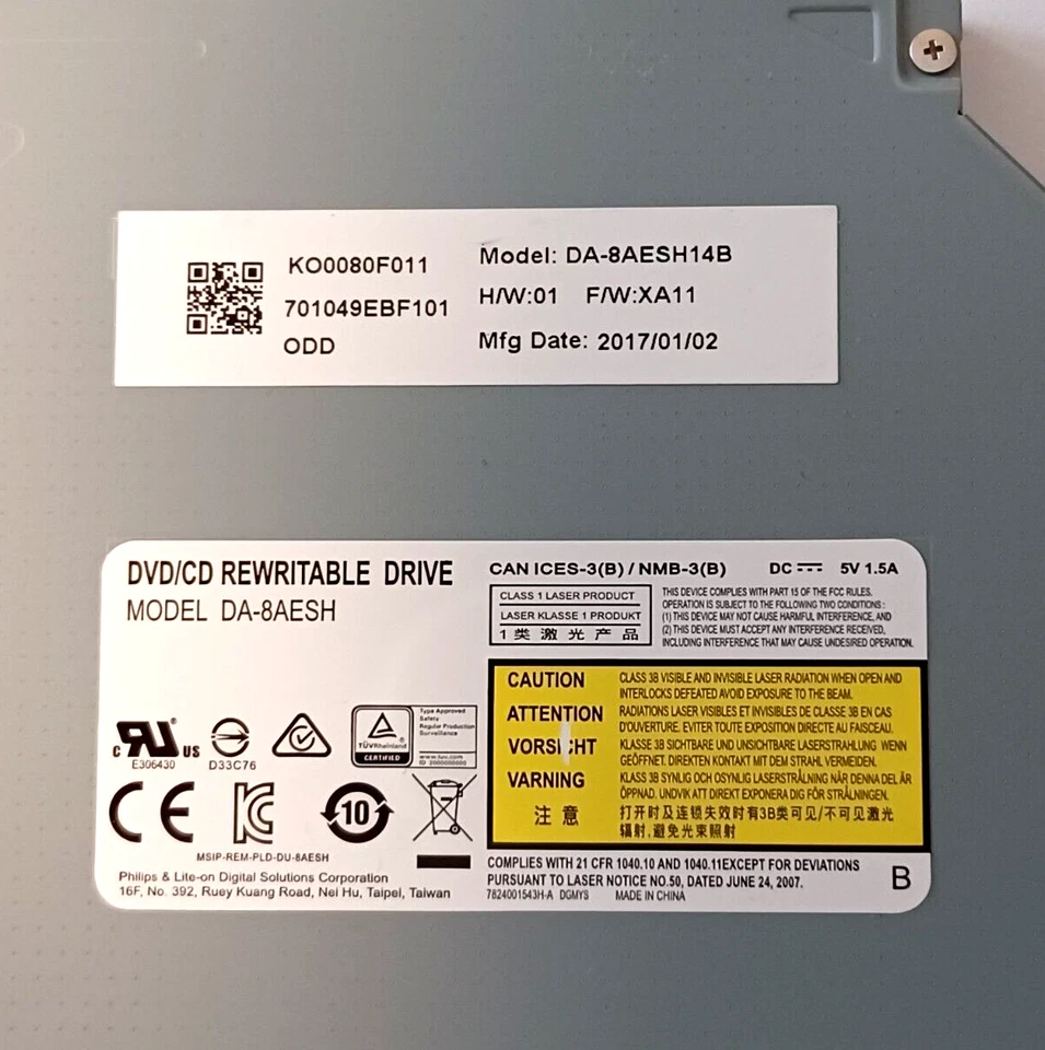 Acer Aspire 780 Desktop Series Super Multi DVD Writer Optical Disk Drive - Image 2 of 4