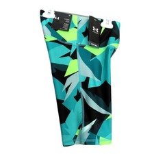 NEW WOMENS UNDER ARMOUR UA HEATGEAR COMPRESSION HIGH RISE BIKE SHORTS XS 0-2 40