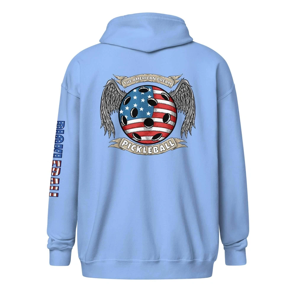 Pickleball Ultimate American Dream Series Unisex Heavy Blend Zip Hoodie