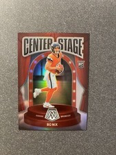 2024 Panini Mosaic - Center Stage Silver Prizm #12 Bo Nix (RC)