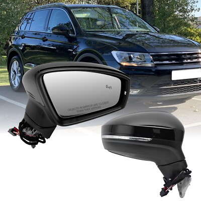 #ad Right Passenger Electric Side Mirror Compatible with Volkswagen Tiguan 2018 2... $142.08