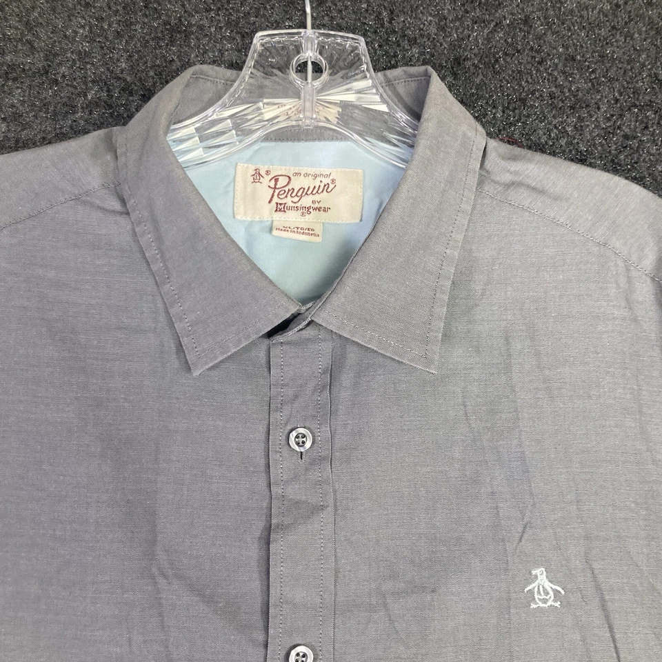 Camisa Penguin by Munsingwear Calce Clásico Para Hombre XL Manga Larga Botón Foto 3 de 4