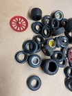 1/25 Parts Lot Wheels Tires 70 + MSC Sizes Styles Slicks Skinies Stock HUGE PILE — photo 2