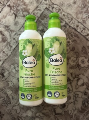 Balea Pure Freshness 5 In 1 Hair Care Mask Conditioner, Serum, 250ml Set Of 2