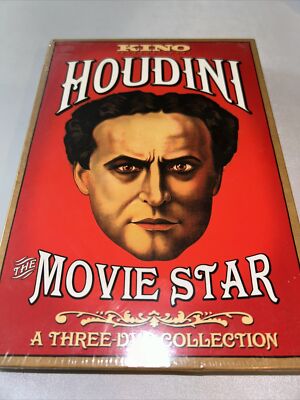Houdini The Movie Star DVD 3枚組 Houdini - The Movie Star (DVD, 2008, 3-Disc Set) for sale online