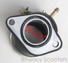 INTAKE MANIFOLD HONDA HELIX CN250 CN 250 ELITE CH250 CARB INSULATOR ASSEMBLY NEW