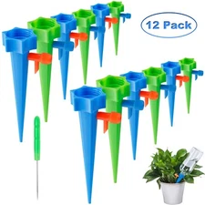 Irrigation System Parts Self Watering Spikes Auto Plant Devices Drip With Valve