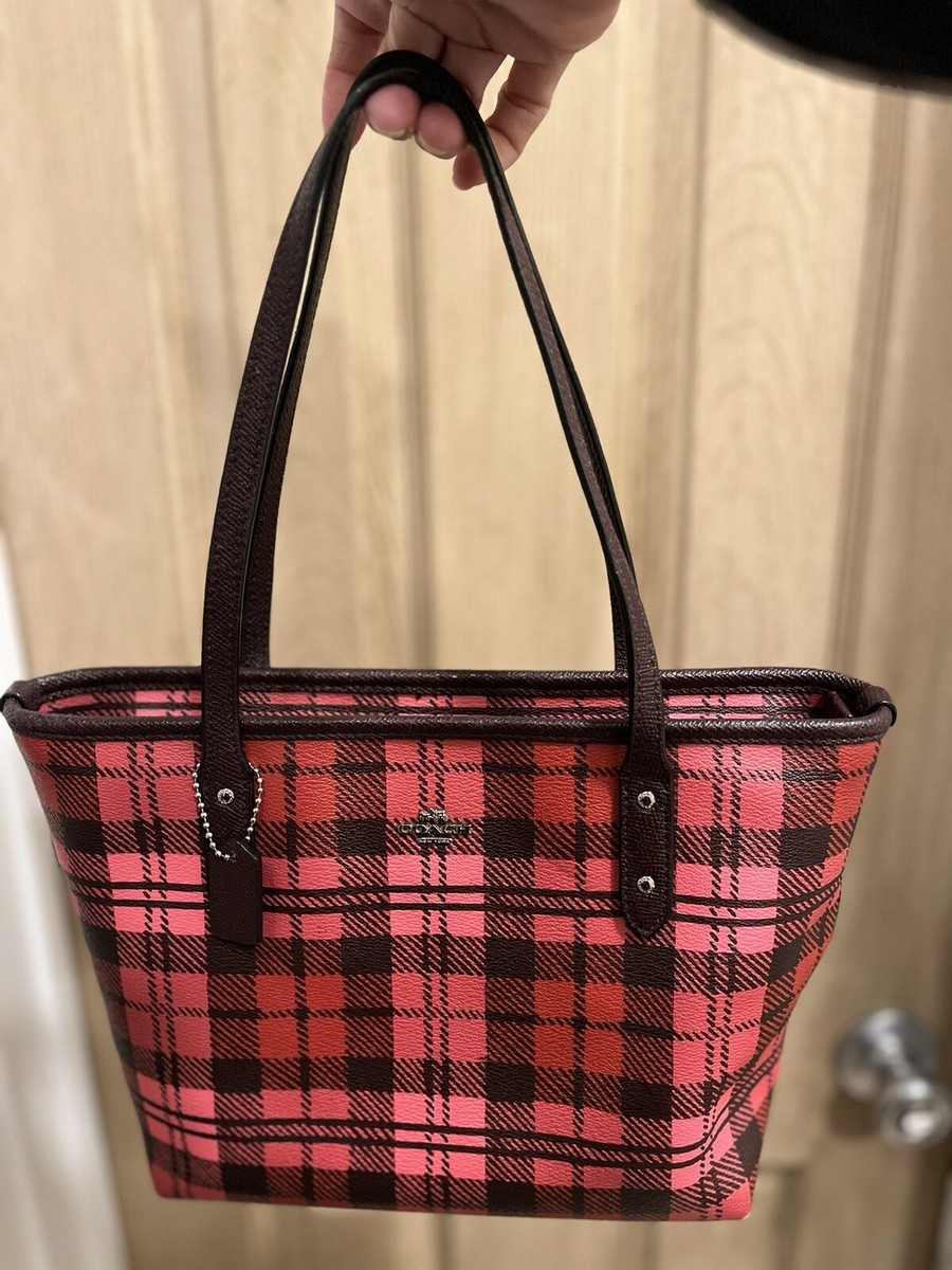 COACH トートバッグ Coach RARE Women's Mini Zip Tote Bag F22245 Multicolor, Pre-owned