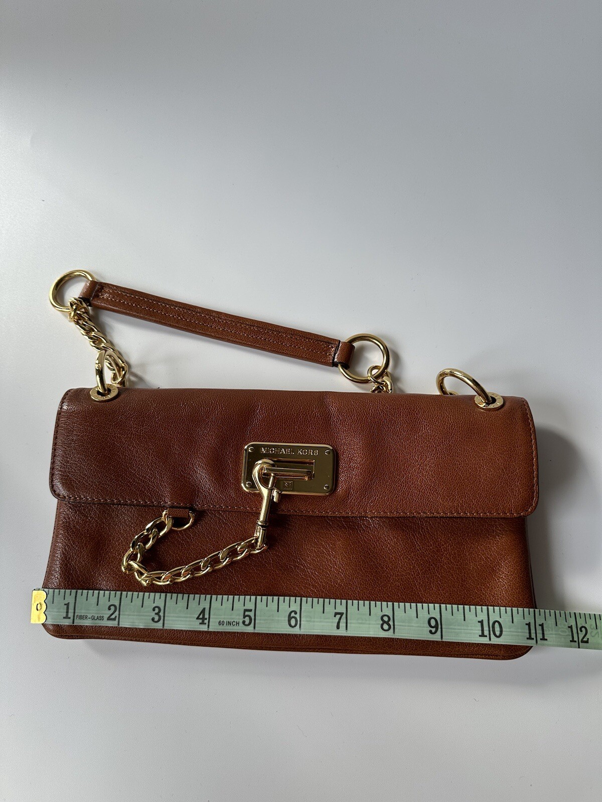 Michael Kors Genuine Leather Rectangular Medium S… - image 12