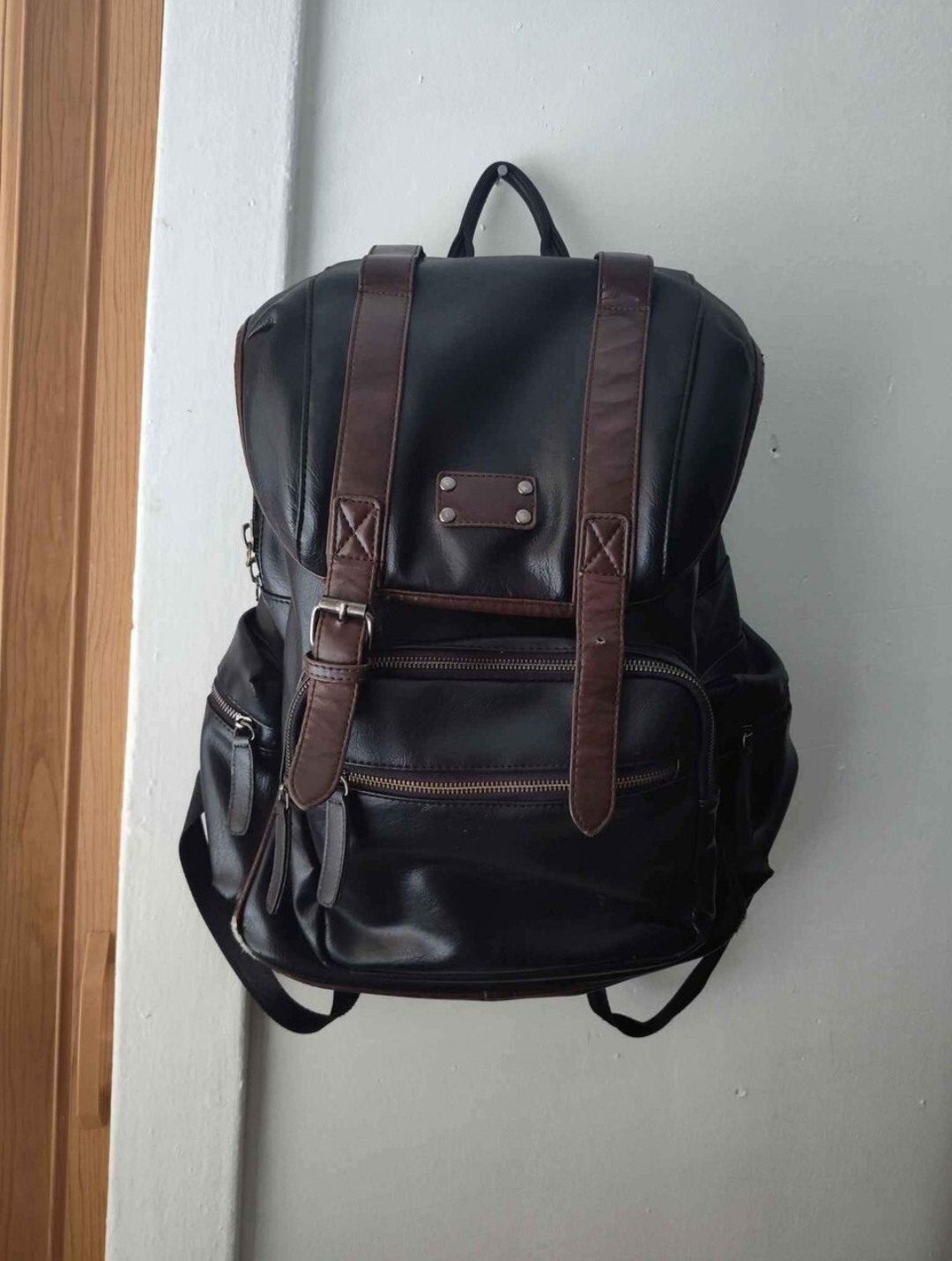Leather Backpack - image 1
