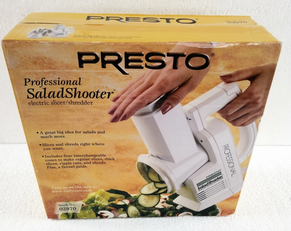PRESTO Professional SaladShooter 02970 electric Slicer Shredder - Image 2 of 4