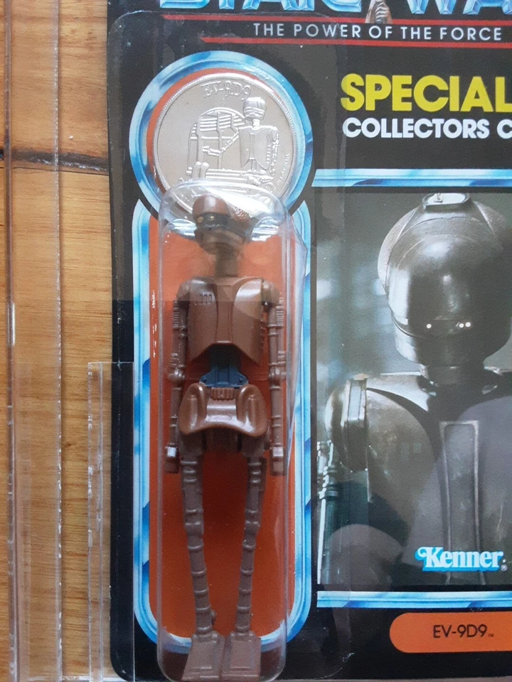 Star Wars Power Of The Force Vintage Kenner EV-9D9 Graded Afa 75 - image 2 of 4