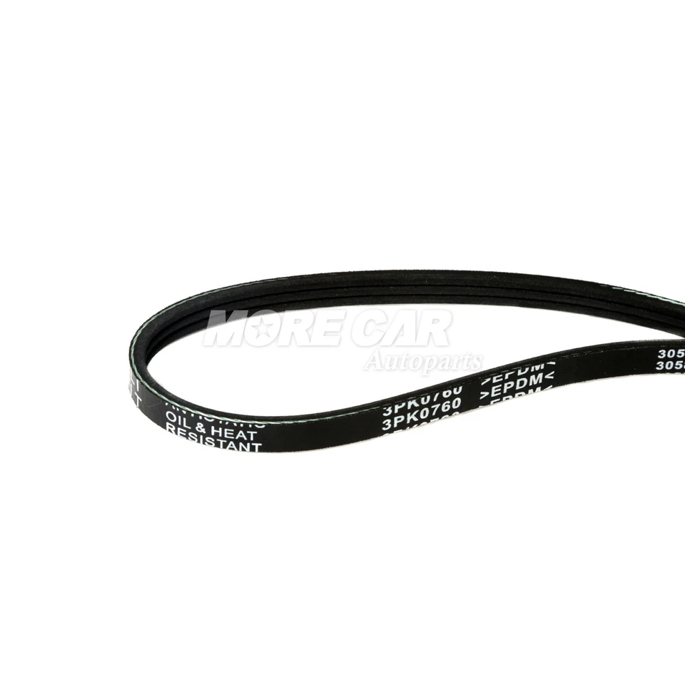 Kit de correa de distribución bomba de agua 2x correas de transmisión aptas para Toyota Camry 1988-1991 2,5 L V6 Foto 2 de 4