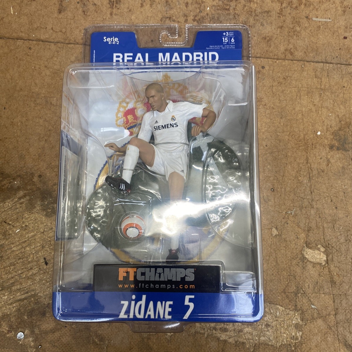 Zidane #5 Real Madrid FT Champs Football Champions League 6
