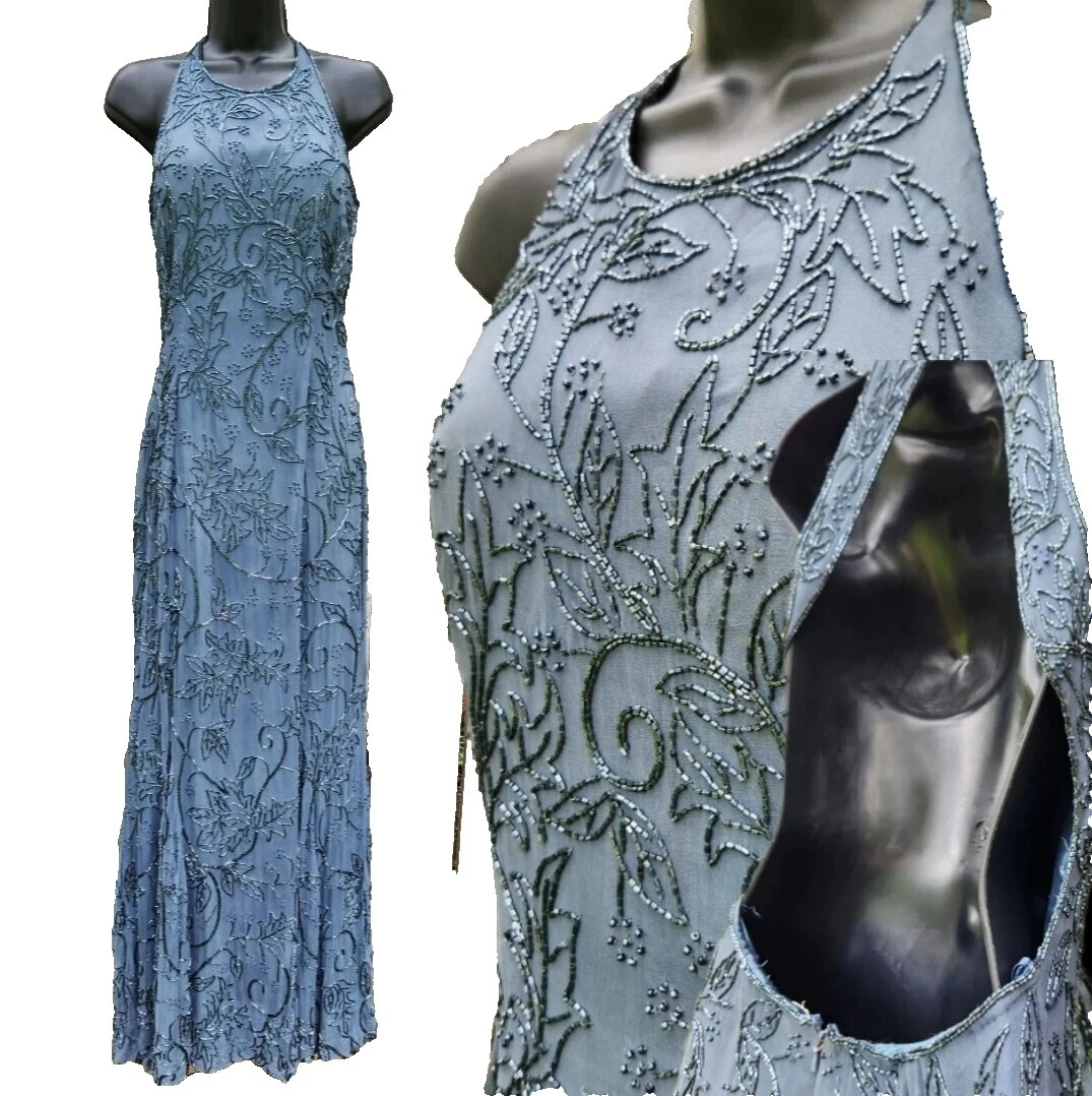 Vestidos Vintage Scala 100% Seda para Mujeres