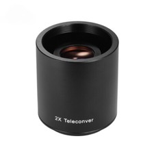 2X Teleconverter Lens Manual Focus Converter Lens for T-mount Lens