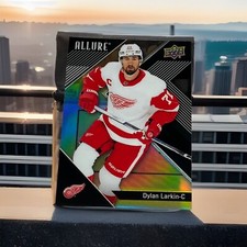 2024-25 Upper Deck Allure Black Rainbow NHL Card #17 Dylan Larkin, Detroit