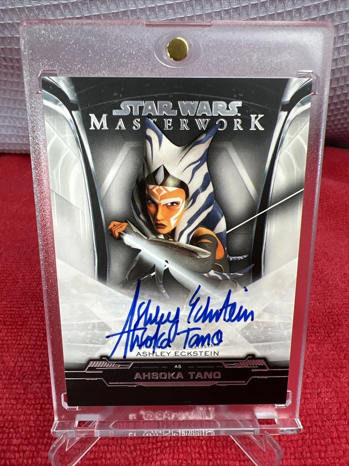 🔥 AHSOKA TANO 2019 TOPPS STAR WARS MASTERWORK A-AE ASHLEY ECKSTEIN AS AUTOGRAPH - Image 2 of 4