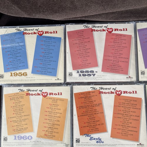 Time Life - The Heart Of Rock N Roll: 1956-69 - 13 CD Set Mint (CD, 1996 Lot - Picture 8 of 12