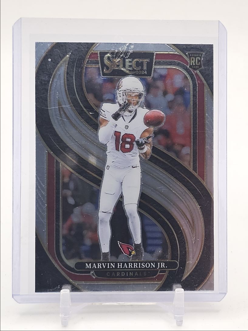 MARVIN HARRISON JR. 2024 SELECT PREMIER LEVEL ROOKIE CARDINALS RC Q1300
