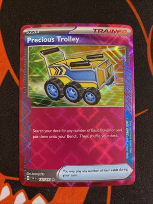 #ad #ad Precious Trolley 185 191 ACE SPEC Rare Surging Sparks Pokemon Holo Near Mint $2.99