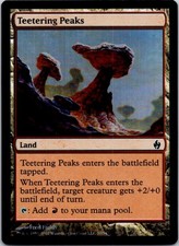 Teetering Peaks C Premium Deck Series: Fire and Lightning 30 LP MTG Foil Magic t