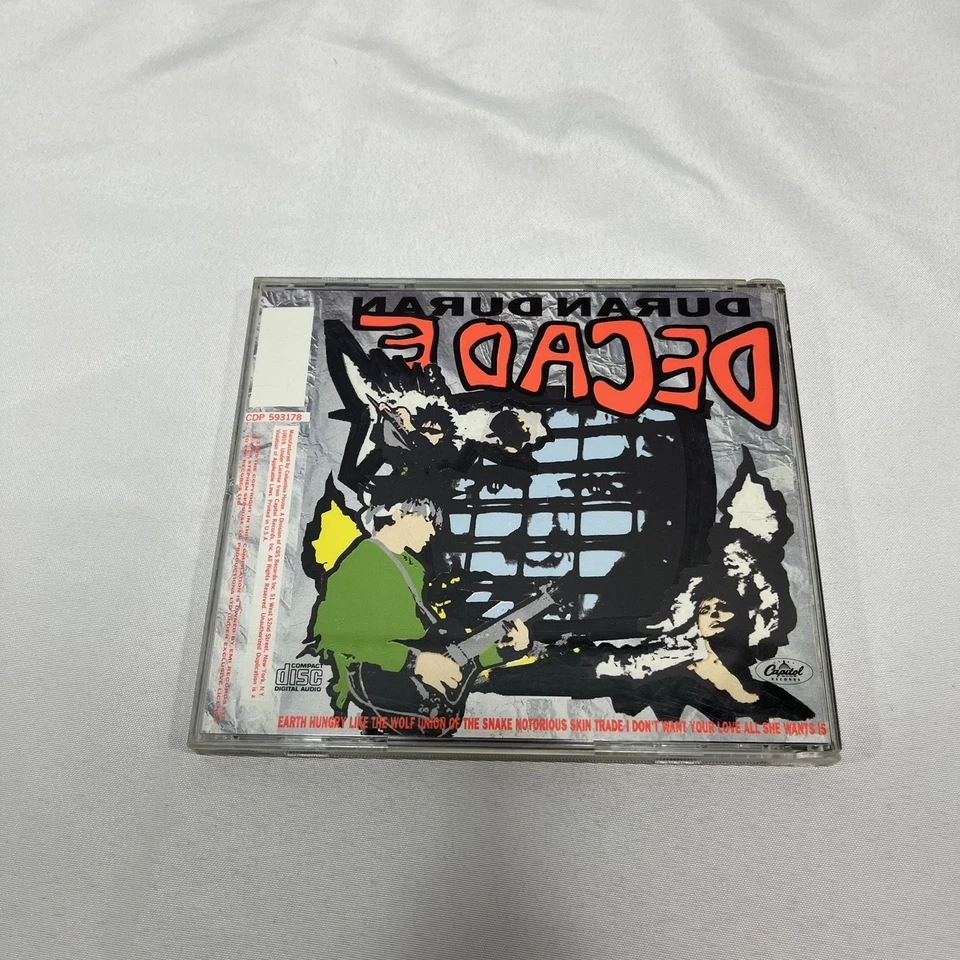 Duran Duran - Decade - CD Album - 14 Greatest Hits - 1989 EMI Records Ltd Foto 3 de 4