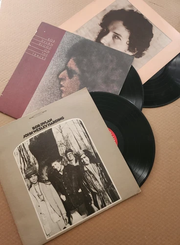 Lot of 3 Bob Dylan LP's VTG Greatest songs 12"  Vinyl earliest records