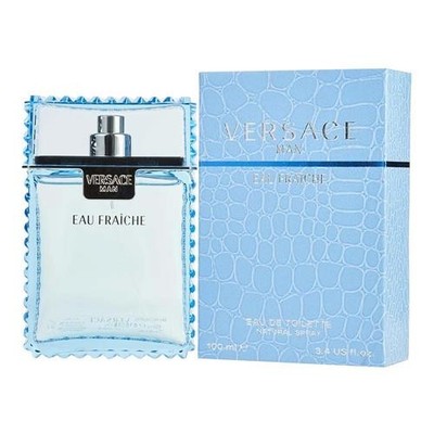 Versace Man Eau Fraiche by Gianni Versace for Men 3.4oz Eau De Toilette Spray