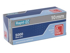 Rapid 53/10B 10mm Galvanised Staples (Box 5000) RPD5310B5000 0.0035 per staple
