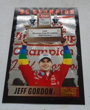 NASCAR Jeff Gordon Dupont 95 Winston Cup Champion Photo Card 52 6x 9   1996