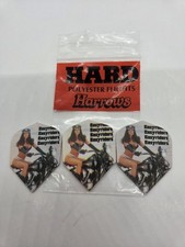 VTG Package Of Harrows EasyRider Flights Bikini Girls Motorcycle Hard Flights