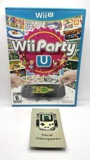 Wii Party U (Nintendo Wii U, 2013) CIB TESTED AND WORKING