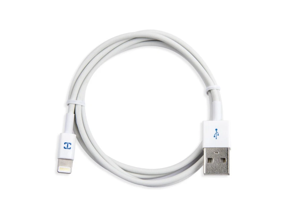 Trending Tech Apple 3 pies. (1m) Cable USB Lightning - Blanco Nuevo Precintado Lote De 100 Foto 4 de 4