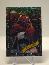 2025 Topps Chrome Marvel Falcon #80 Spider Web Refractor /399 FREE SHIPPING