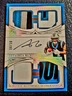2025 National Treasures Tetairoa McMillan Gold Rookie Quad Patch Auto #10/10 KHH