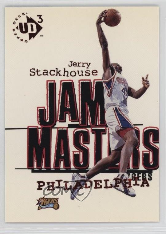1997-98 Upper Deck UD3 Jam Masters Jerry Stackhouse #7 15iu