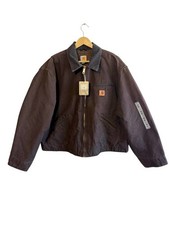 NEW Carhartt Mens 2XL Detroit Jacket Blanket Lined J97-DKB Dark Brown Workwear