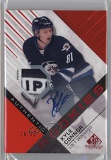 2016 SP Game Used Red Spectrum Premium Material 16/25 Kyle Connor #109 Auto 7b5