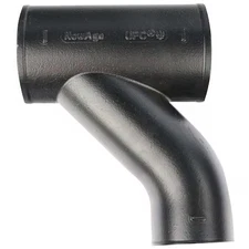 Reducing Wye Combination Wye And 1/8 Bend, 2" X 4" Pipe, Female Socket, Cast