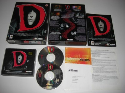 D - Horror Abenteuer PC CD Rom - Original Acclaim BIG BOX - schneller Versand