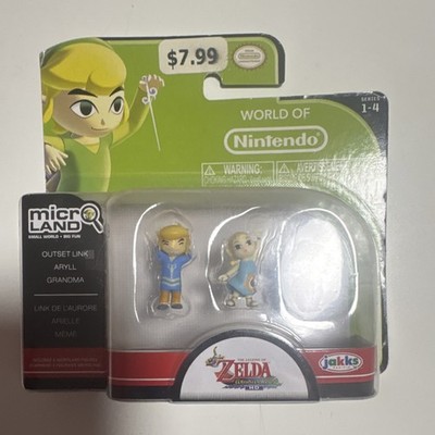 Nintendo World of Nintendo Outset Link Aryll Grandma Figures Zelda Wind Waker