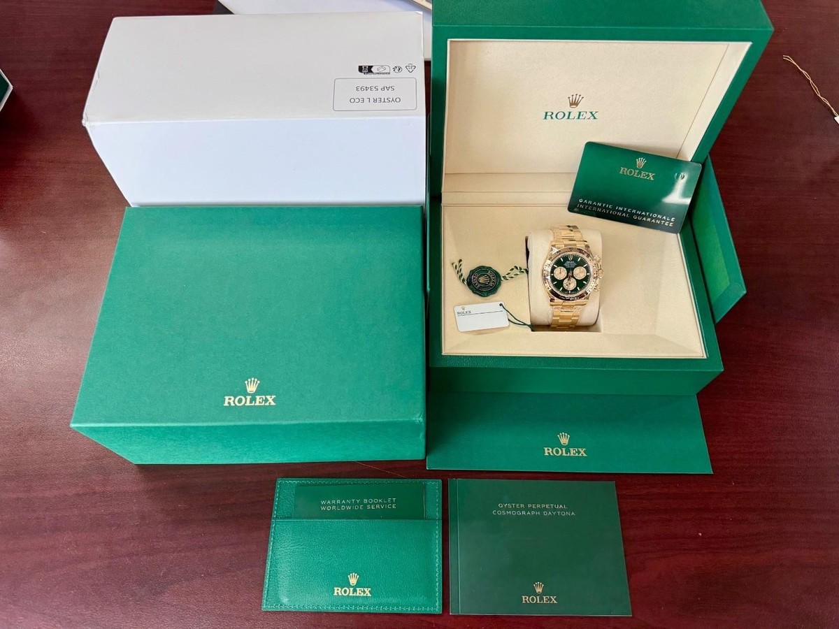 2025 Rolex Daytona 126508 Green Dial w/ Box & Papers | eBay