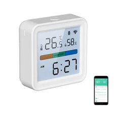 WiFi Thermometer Hygrometer: Smart Temperature Humidity Sensor with App Contr...
