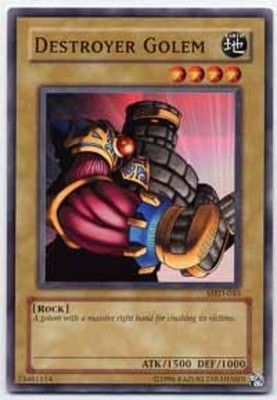 Destroyer Golem - MRD-040 - Common - Unlimited Edition - Damaged