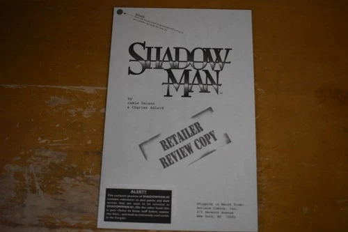 ShadowMan Preview #1 (vf) , 1997, Valiant comic, Charles Adlard art