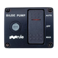 Rule Deluxe 3-Way Lighted Rocker Panel Switch...