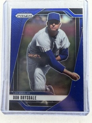 2025 Panini Prizm Don Drysdale, Don Drysdale #57 Blue Prizm /199